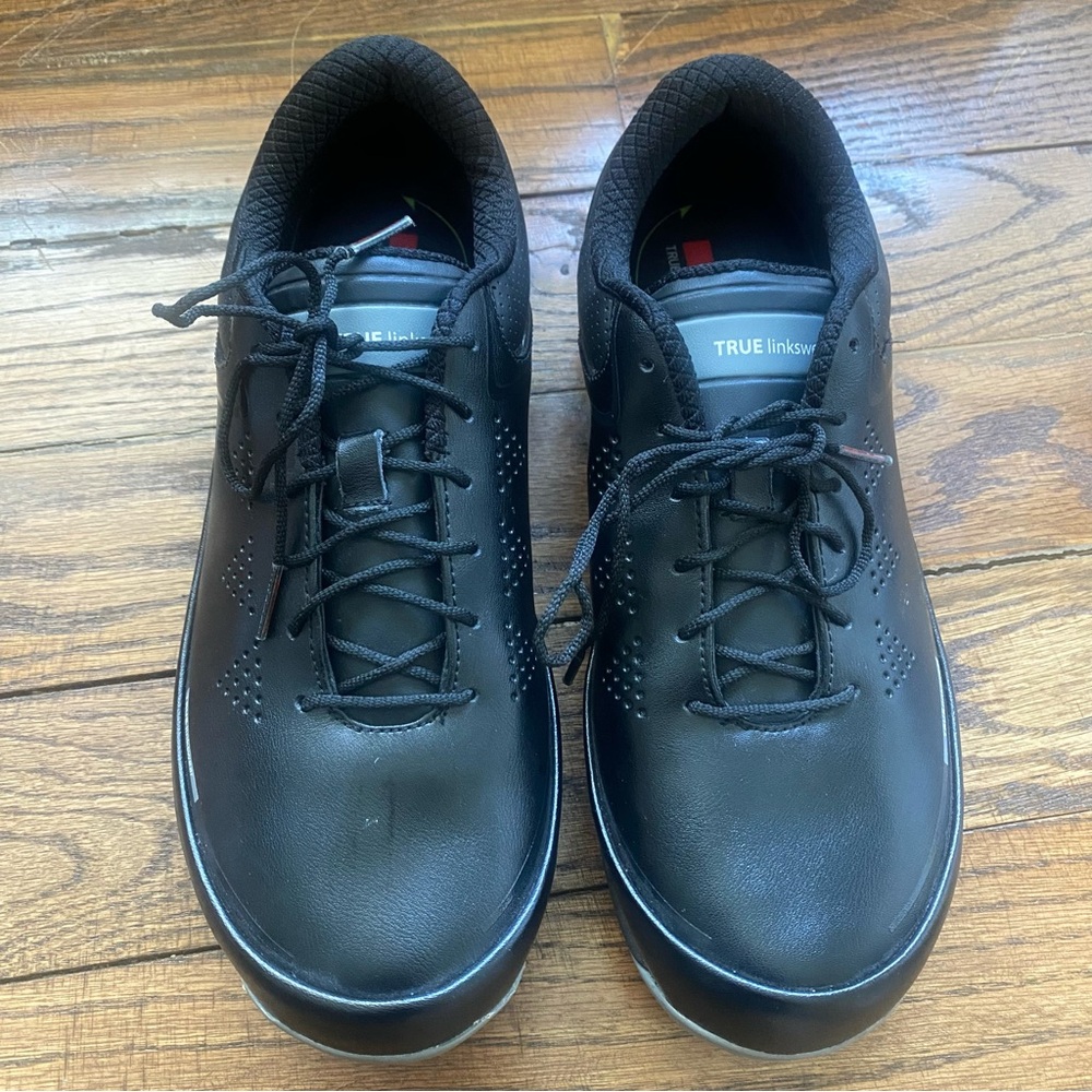 True linkswere sport men size 8.5 golf shoes black